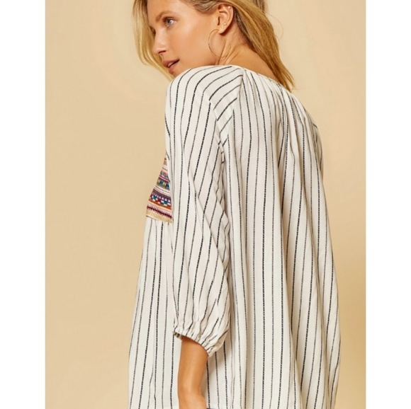 Savanna Jane Mixed Media Print Tunic - Picture 6 of 9